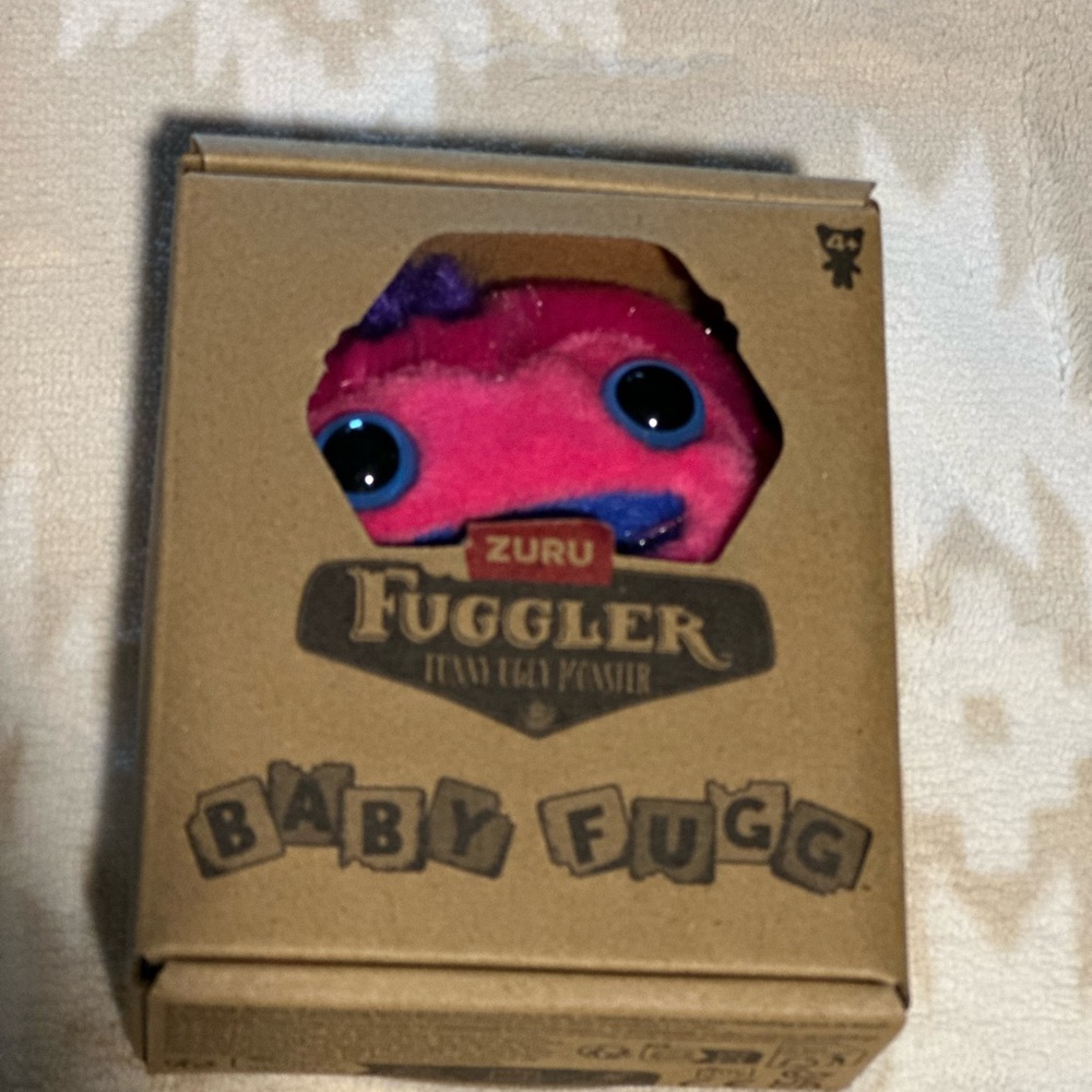 Zuru Fuggler Baby Fugg Pink Plush Toy